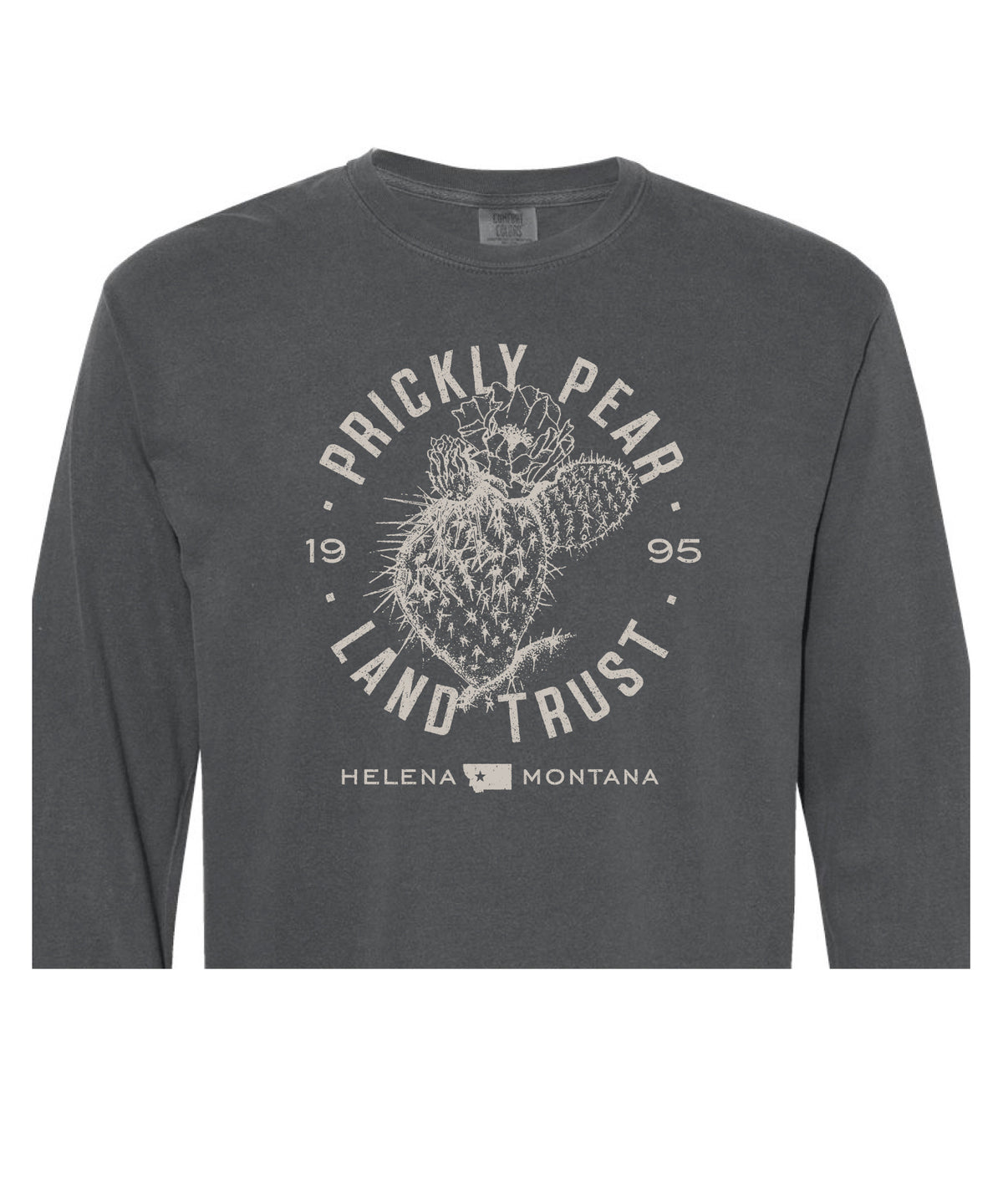Retro Cactus Long Sleeve Pepper