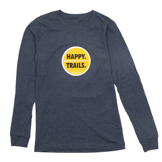 Happy Trails Long Sleeve Slate Blue