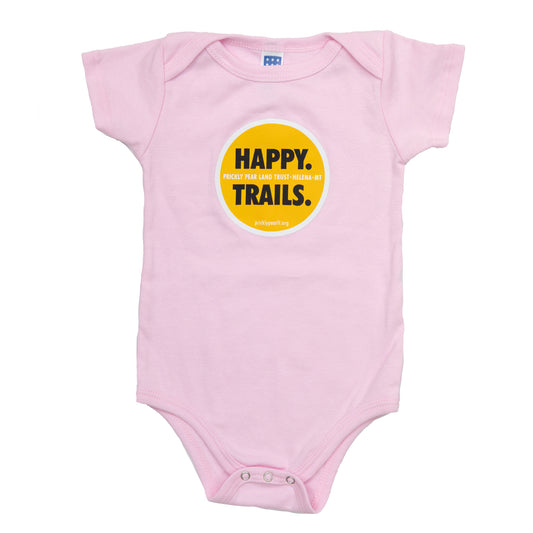 Happy Trails Onesie Sky Pink