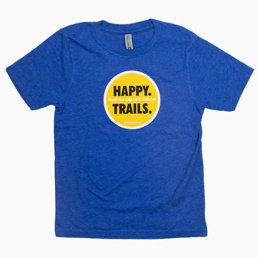 Happy Trails Tee Blue